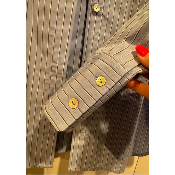 NWT Hatch Maternity Pregnancy The Classic Button down 100% Cotton $178 Designer - Picture 5 of 10